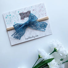 Charger l'image dans la galerie, Dentelle bleu