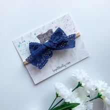 Charger l'image dans la galerie, Dentelle marine