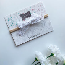 Charger l'image dans la galerie, Dentelle blanche