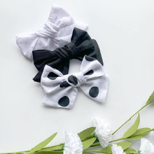 Charger l'image dans la galerie, Bouclette blanc pois noir