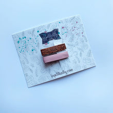 Charger l'image dans la galerie, Pincette rose & cognac