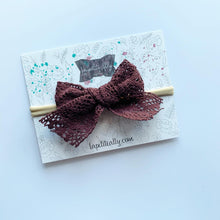 Charger l'image dans la galerie, Dentelle brun foncé