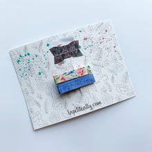 Charger l'image dans la galerie, Pincette fleuris & jeans pâle