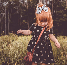 Charger l'image dans la galerie, Bouclette blanc pois noir