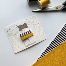 Charger l'image dans la galerie, Pincette rayé & moutarde