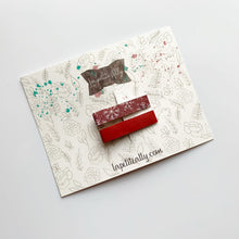 Charger l'image dans la galerie, Pincette flocons rouge