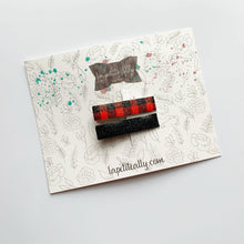 Charger l'image dans la galerie, Pincette lumberjack paillette