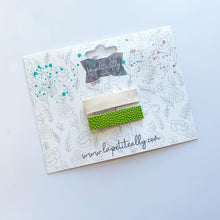 Charger l'image dans la galerie, Pincette vert & crème