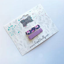 Charger l'image dans la galerie, Pincette lilas & fleuris