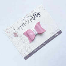 Charger l'image dans la galerie, Boucle cuirette petit coeur - Rose