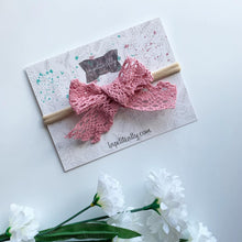 Charger l'image dans la galerie, Dentelle vieux rose