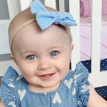 Charger l'image dans la galerie, Bouclette denim rayé pâle