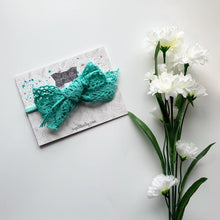 Charger l'image dans la galerie, Dentelle turquoise XL