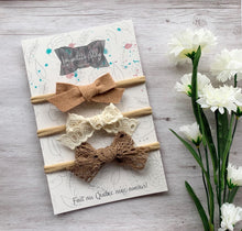 Charger l'image dans la galerie, Dentelle brunâtre